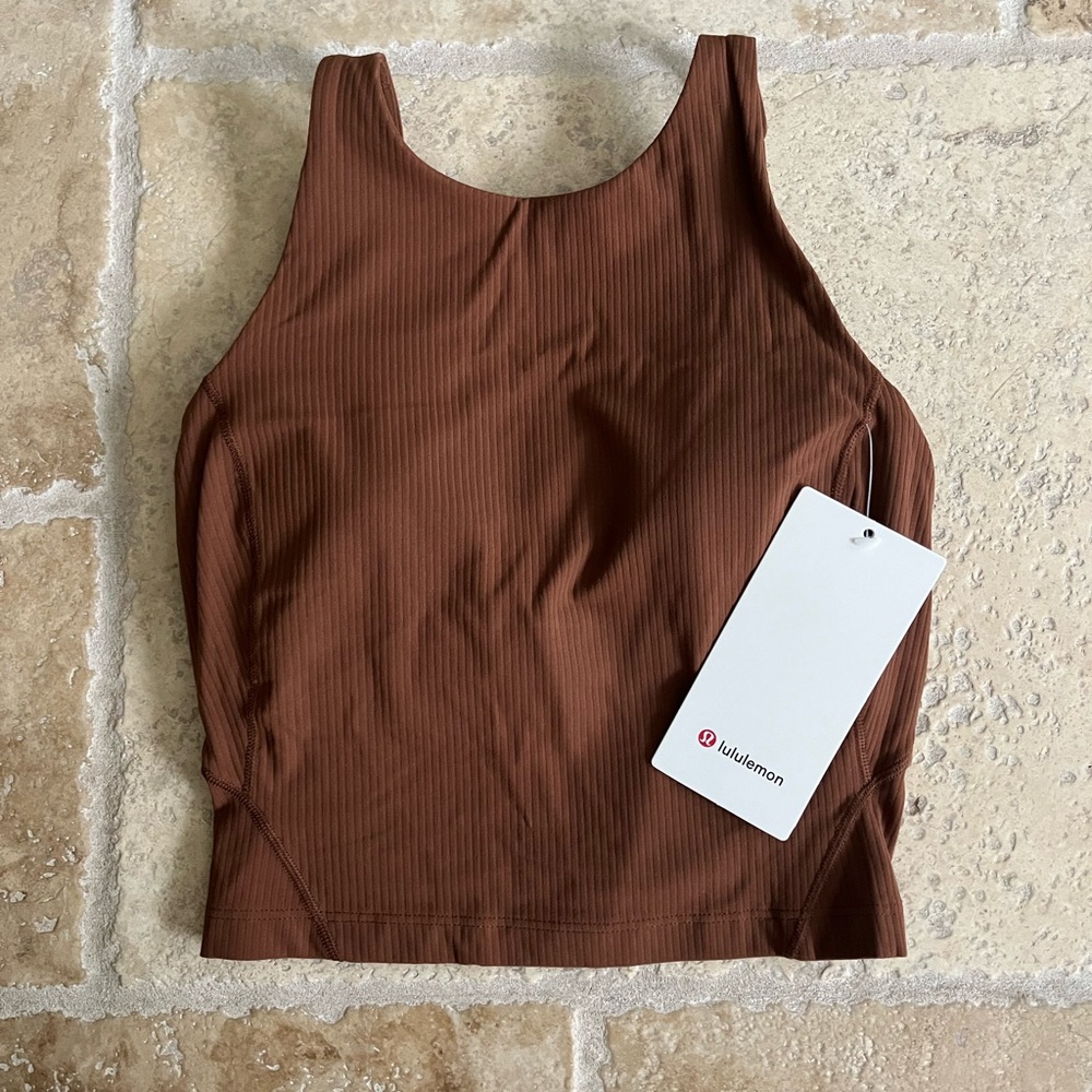 NWT lululemon Align™ Ribbed High-Neck Tank Top - Picture 2 of 6